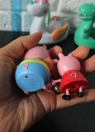Игрушки для ванны от бренда Tomy toomies из серии «свинка пеппа» (peppa pig). 2