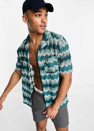 Чоловіча сорочка у стилі missoni river island s