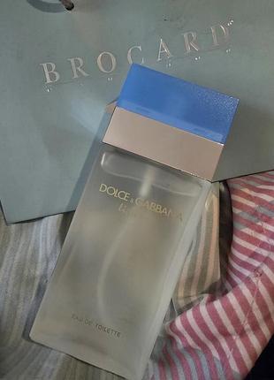 Тестер dolce &amp; gabbana light blue, eau de toilette, новый