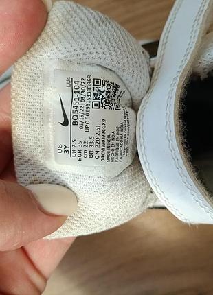 Кроссовки nike кожаные 6