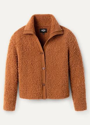 Актуальний трендовий светр-кардиган тедді teddi ugg на розмір xl-xxl uk 14 uk 16 44-46🔥🔥🔥