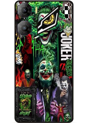 Чехол силиконовый бампер для zte nubia neo 3 5g с рисунком joker джокер харли квинн