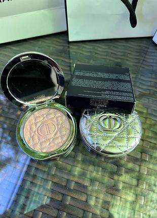 Розкішний хайлайтер dior forever glow luminizer — відтінок 03 pink halo ✨