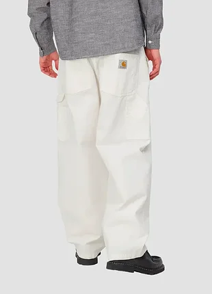 Широкі штани джинси carhartt wide panel pants white men’s