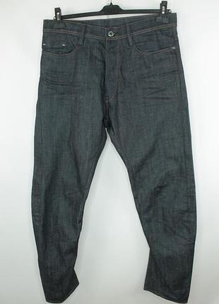 Щільні брендові джинси g-star raw arc 3d raw denim jeans