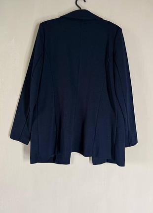 Женский темно-синий жакет-накидка tu woman usk14 / eur42 новый с этикеткой 2
