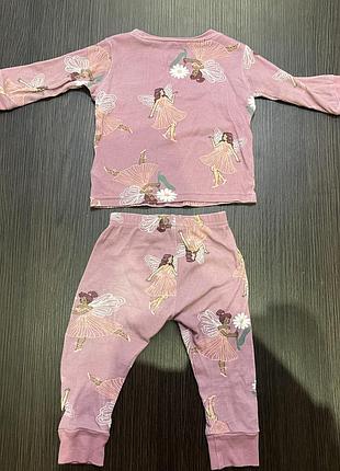 Комплект піжам carter's для дівчинки, 2 шт, 9-12 місяців 2