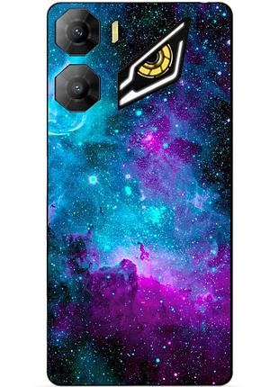 Чехол силиконовый бампер для zte nubia neo 3 5g с рисунком галактика космос
