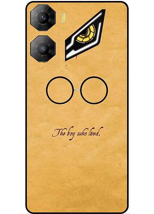 Чохол силіконовий бампер для zte nubia neo 3 5g з малюнком гаррі поттер harry potter окуляри