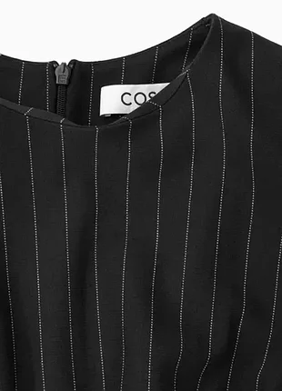 Топ женский cos pinstriped draped top / s,м,l 7