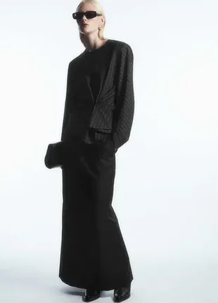 Топ женский cos pinstriped draped top / s,м,l 5