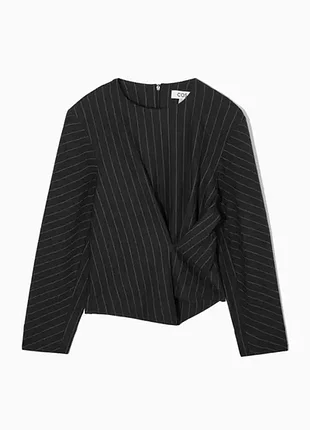 Топ женский cos pinstriped draped top / s,м,l 8