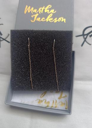 Серьги - подвески martha jackson 2