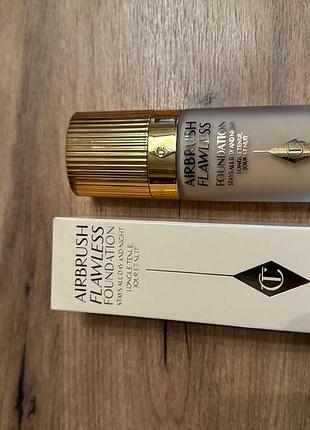 Розкішний тональний крем charlotte tilbury airbrush flawless foundation