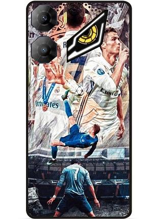 Силиконовый бампер чехол для zte nubia neo 3 5g с рисунком роналдо ronaldo