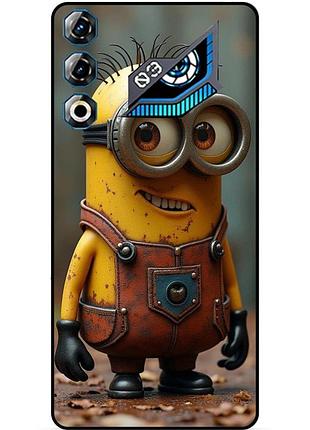 Силіконовий чохол бампер для zte nubia neo 3 gt 5g з малюнком міньйон кевин minion