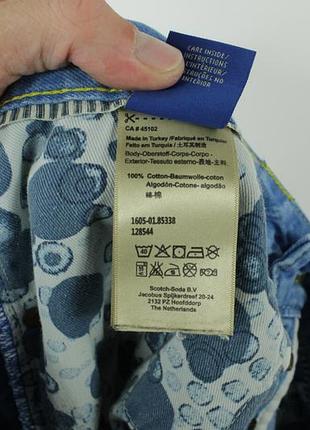 Качественные классические джинсы scotch&amp;soda ralston blue denim jeans 8