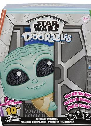 Плюшева іграшка-сюрприз star wars the mandalorian doorables puffables 25 см