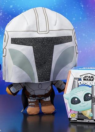 Плюшева іграшка-сюрприз star wars the mandalorian doorables puffables 25 см 2