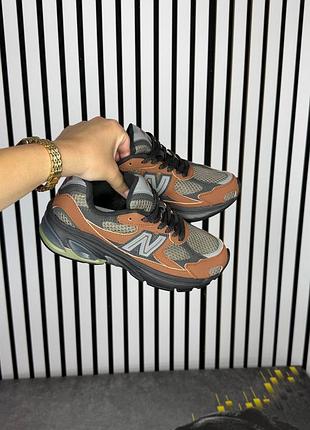 Стильные кроссовки new balance 2010 brown