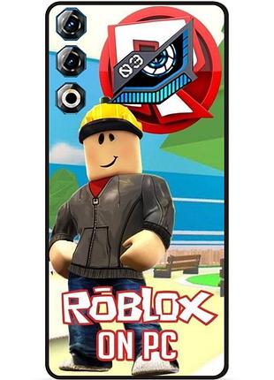 Силиконовый чехол для zte nubia neo 3 gt 5g с картинкой роблокс roblox