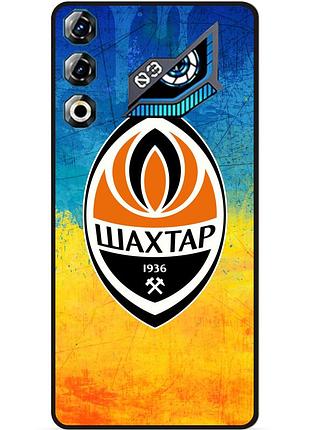 Силіконовий чохол бампер для zte nubia neo 3 gt 5g з малюнком шахтер донецк