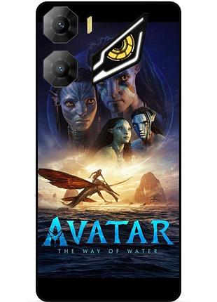 Силіконовий чохол бампер для zte nubia neo 3 5g з малюнком аватар avatar