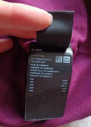 Шерстяной свитер от uniqlo. 5
