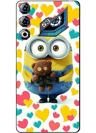 Силиконовый бампер чехол для zte nubia neo 3 gt 5g с рисунком миньон боб minion