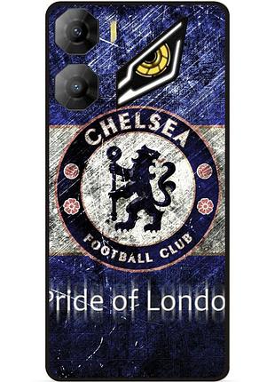 Силіконовий чохол бампер для zte nubia neo 3 5g з малюнком челси chelsea