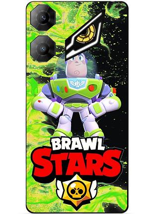 Чехол силиконовый бампер для zte nubia neo 3 5g с героем бравл базз лайтер brawl