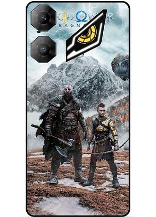 Силіконовий чохол бампер для zte nubia neo 3 5g з малюнком god of war