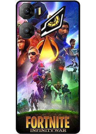Силиконовый чехол бампер для zte nubia neo 3 5g с рисунком fortnite фортнайт