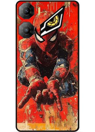 Силиконовый бампер чехол для zte nubia neo 3 5g с рисунком spider man человек паук майлз моралес