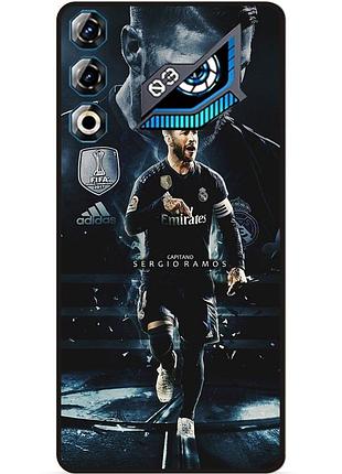 Силіконовий чохол бампер для zte nubia neo 3 gt 5g з малюнком sergio ramos серхио рамос