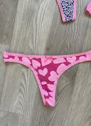 Комплект натуральних трусиків від h&m розмір xs трусики 3