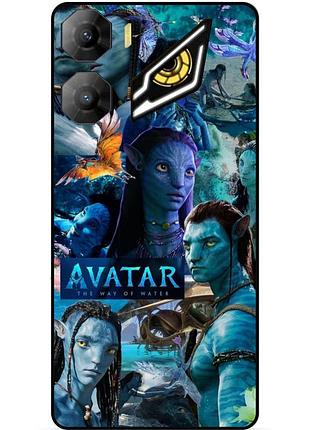 Чехол силиконовый бампер для zte nubia neo 3 5g с рисунком avatar аватар