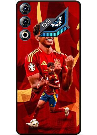 Силиконовый чехол бампер для zte nubia neo 3 gt 5g с рисунком lamine yamal ламин ямаль