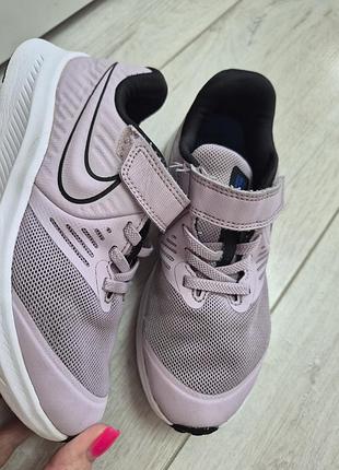 Кроссовки в сеточку на девочку nike star runner 2, размер 31.5, 19.5см 5