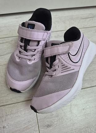 Кроссовки в сеточку на девочку nike star runner 2, размер 31.5, 19.5см