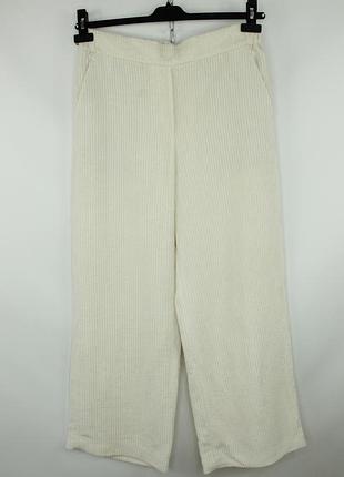 Преміальні брендові штани брюки slowear incotex corduroy viscose fabric wide fit trousers women's