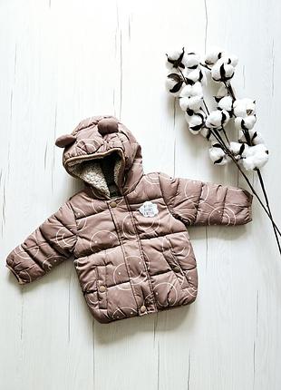 Новая куртка для девочки/мальчика 50-62см, 68-74см, george, 0-3месяцы, 6-9мес, стильная демисезонная куртка детская 7