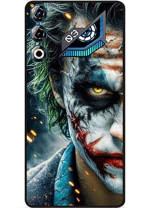 Силіконовий чохол бампер для zte nubia neo 3 gt 5g з малюнком джокер харли квин joker