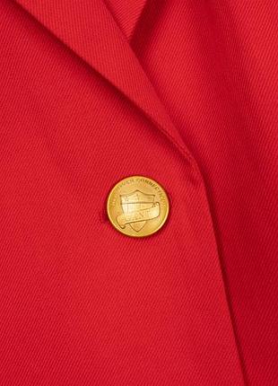 Gant red cotton blend blazer jacket  [bwh112139] 3