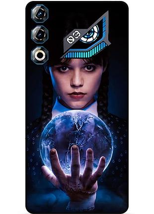 Силиконовый чехол для zte nubia neo 3 gt 5g с рисунком уэнздей wednesday