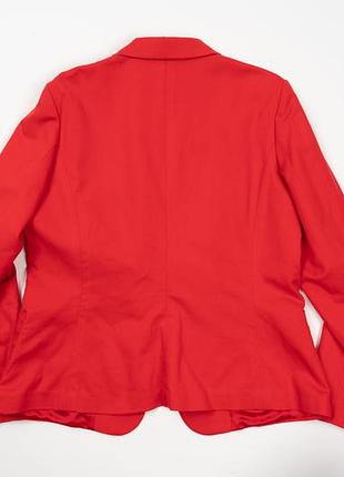 Gant red cotton blend blazer jacket  [bwh112139] 9