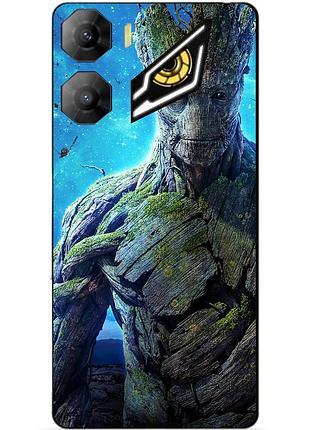 Силіконовий чохол бампер для zte nubia neo 3 5g з малюнком грут groot стражі галактики