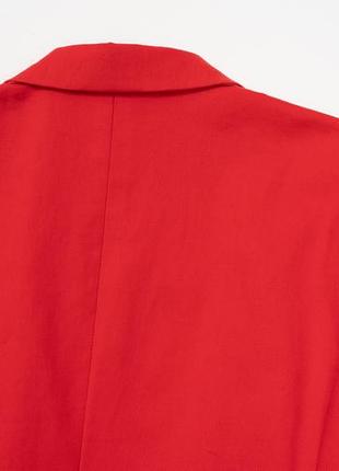 Gant red cotton blend blazer jacket  [bwh112139] 10