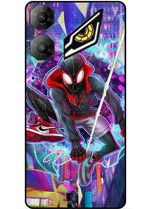 Силіконовий чохол бампер для zte nubia neo 3 5g з картинкою spider man людина-павук