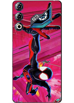 Силіконовий чохол бампер для zte nubia neo 3 gt 5g з малюнком spider man людина-павук